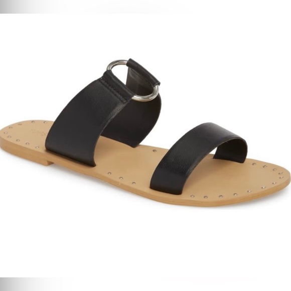 Topshop Shoes - Topshop Black Sandals Size 38
